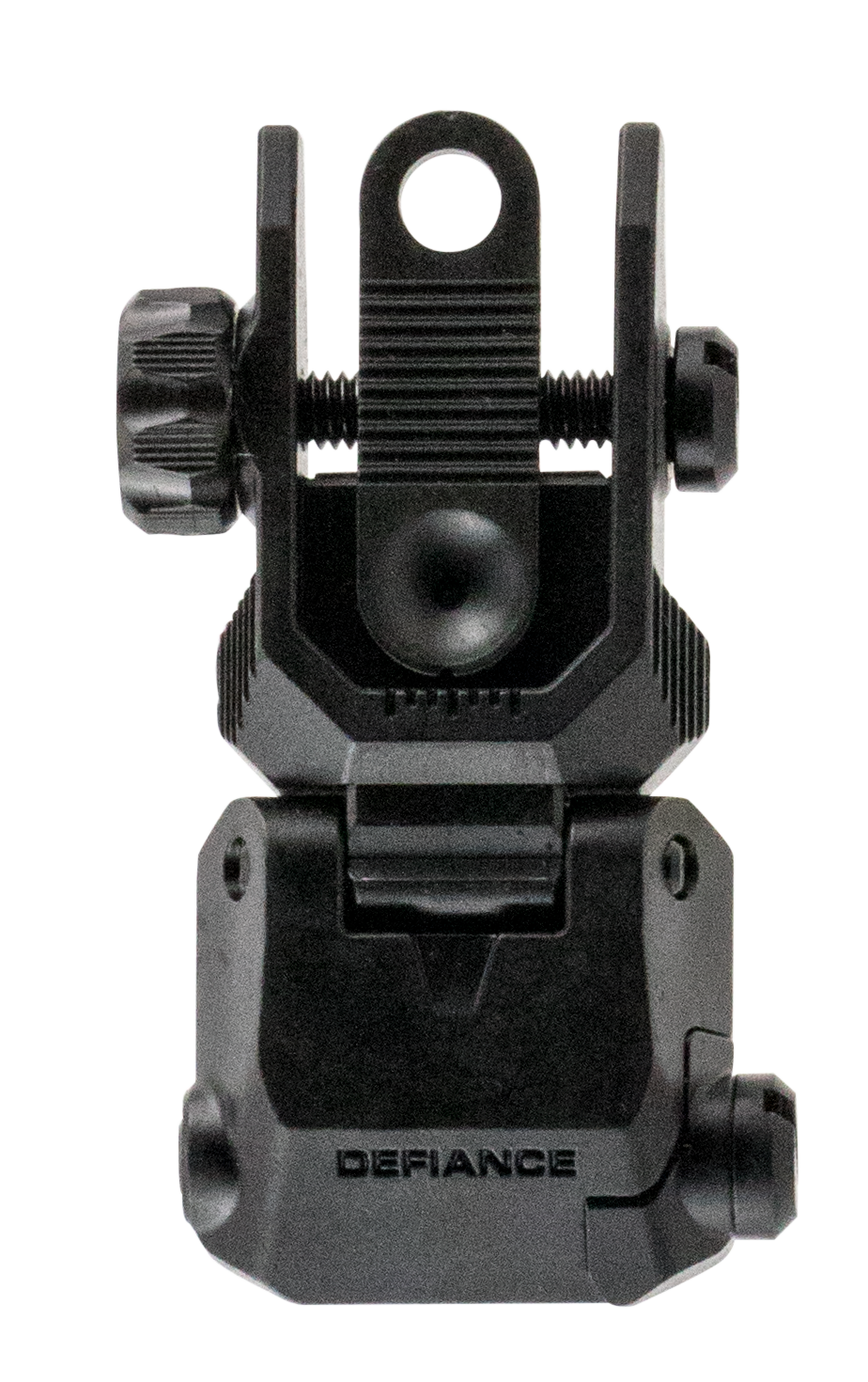 Kriss USA Defiance Rear Flip-Up Low Profile Steel Sight AR-15 - Black