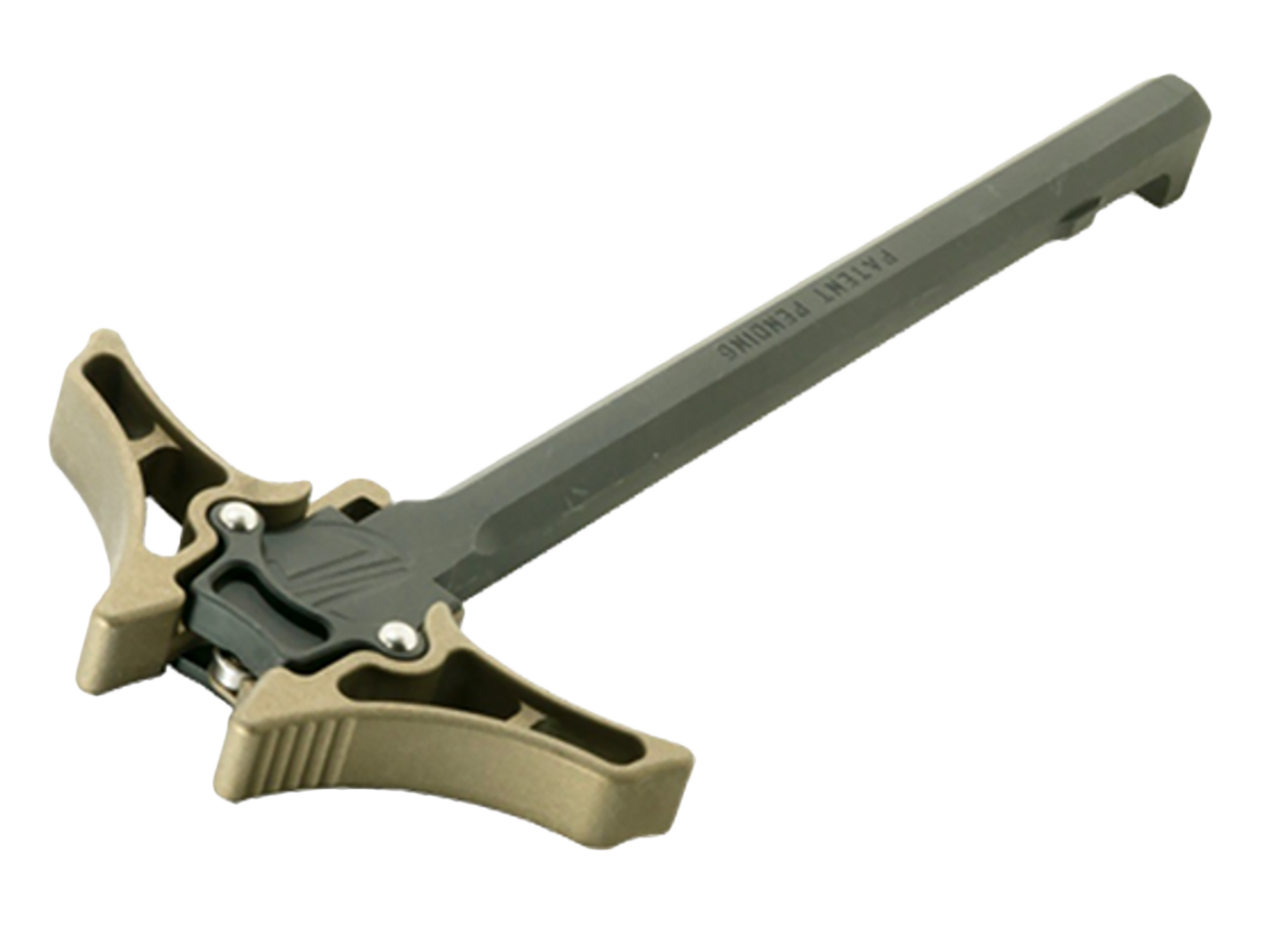 Timber Creek Outdoors Enforcer AR-15 Ambidextrous Charging Handle - Burnt Bronze Billet Aluminum