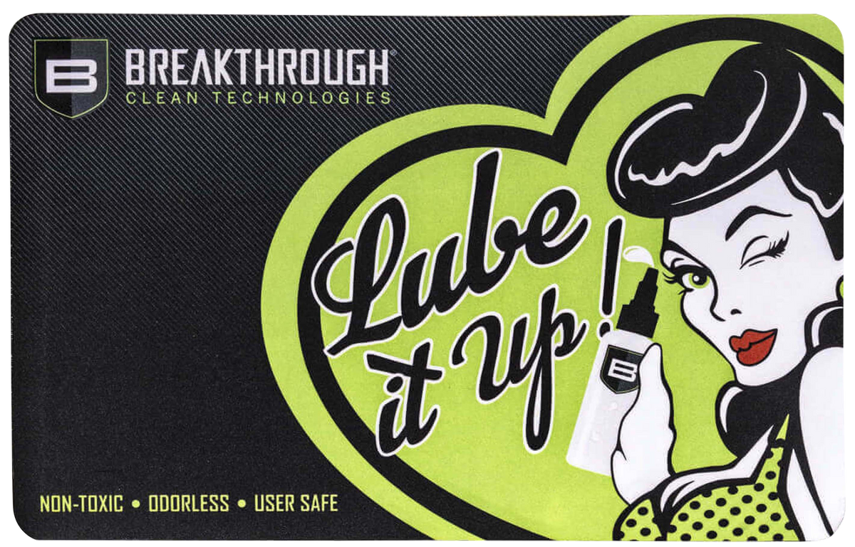 Breakthrough Clean Pistol Cleaning Mat 11" x 17" Neoprene/Polyester