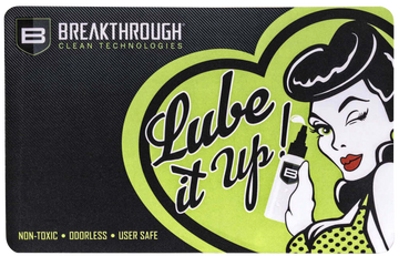 Breakthrough Clean Pistol Cleaning Mat 11" x 17" Neoprene/Polyester