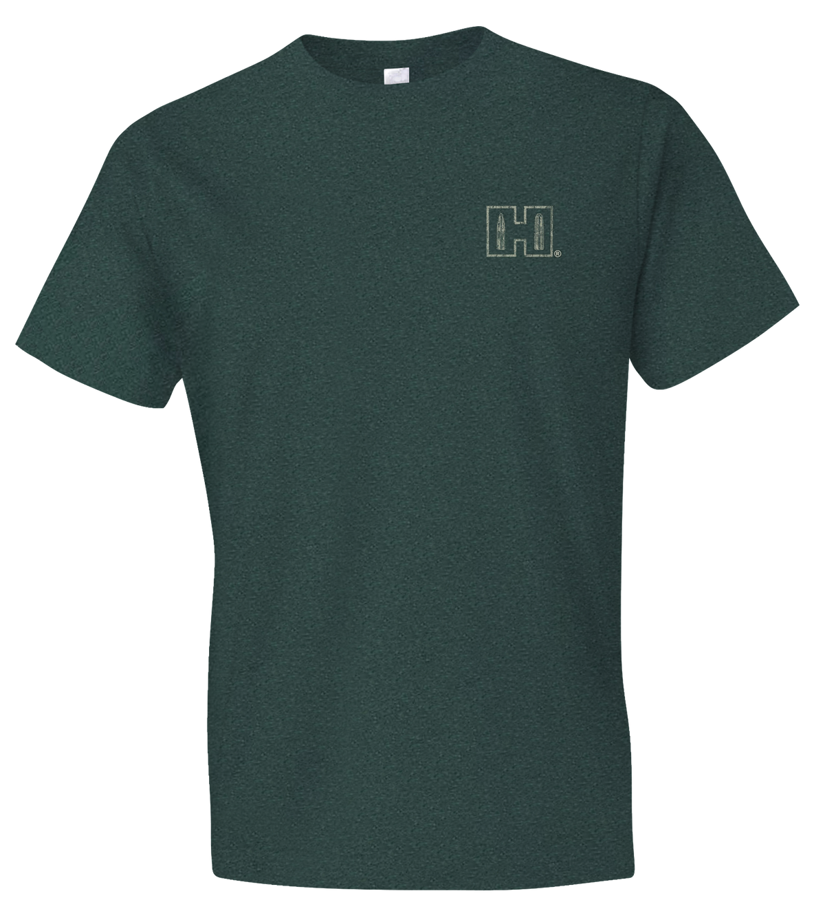 Horizon Design Hornady Double Rocker Olive Heather Short Sleeve T-Shirt XL