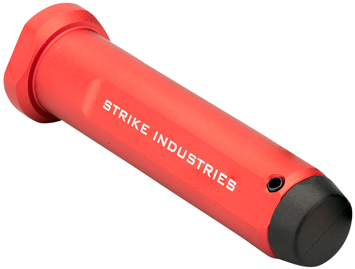 Strike Industries AR Mil-Spec Buffer Housing 6061-T6 Aluminum Red Anodized