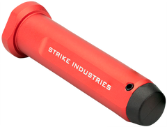 Strike Industries AR Mil-Spec Buffer Housing 6061-T6 Aluminum Red Anodized