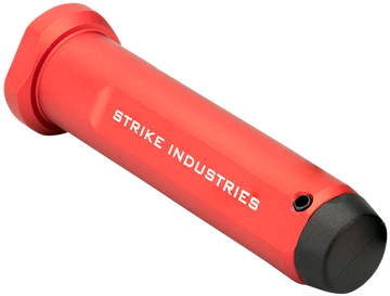 Strike Industries AR Mil-Spec Buffer Housing 6061-T6 Aluminum Red Anodized