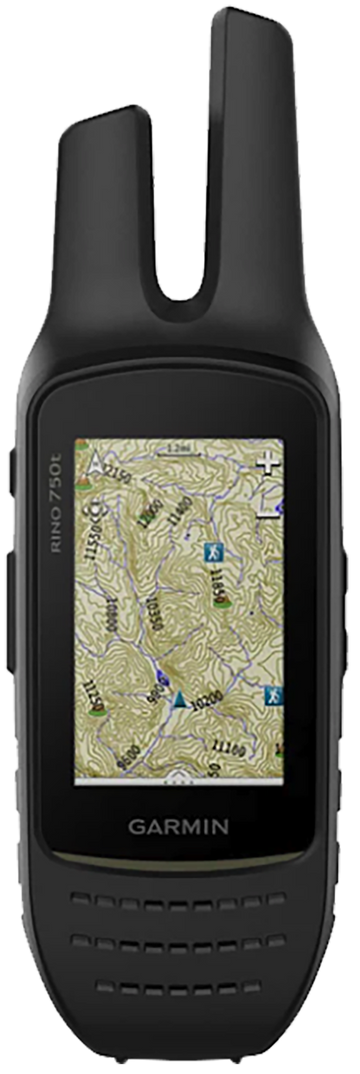 Garmin Rino 750t Handheld GPS Communicator 3" Display 4.50GB Maps Two-Way Radio w/Camera