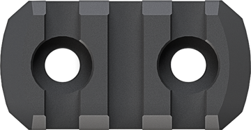 Magpul Industries M-LOK 3-Slot Aluminum Rail Section - Black