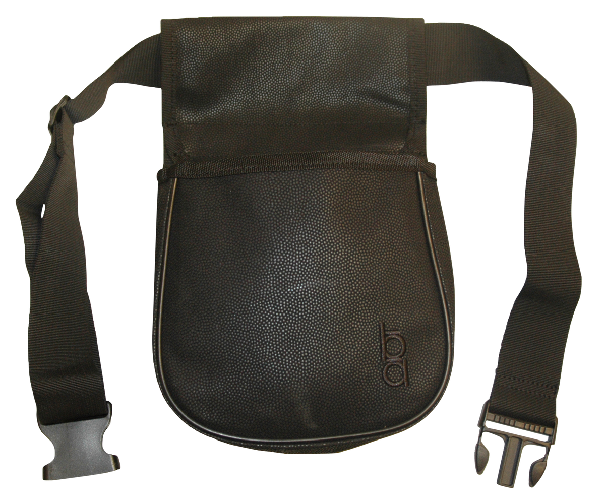 Bob Allen 23284 Classic Divided Shell Pouch Leather 50rd Belt Mount 26-50 in