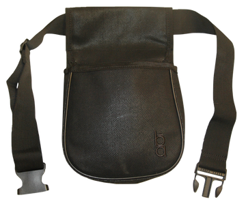 Bob Allen 23284 Classic Divided Shell Pouch Leather 50rd Belt Mount 26-50 in