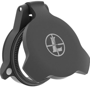 Leupold Alumina Flip-Back Lens Cover 24mm Matte Black Aluminum