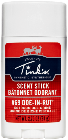 Tinks #69 Synthetic Doe-In-Rut Scent Stick 2.75 oz