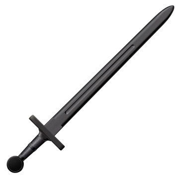 Cold Steel CS92BKS Medieval Training Sword 32.25" Polypropylene Blade 7.25" Handle Black