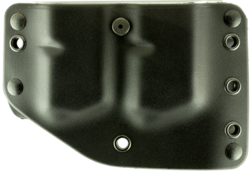 Stealth Operator Twin Mag OWB 9mm Luger/.40 S&W Black Nylon Belt Clip Mag Holder - Right Hand