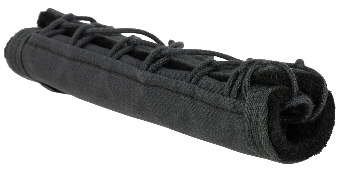 SilencerCo Corset Suppressor Cover 7.5" Kevlar/Nomex Black