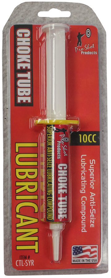 Pro-Shot Choke Tube & Suppressor Thread Lube Anti-Wear 10cc Syringe