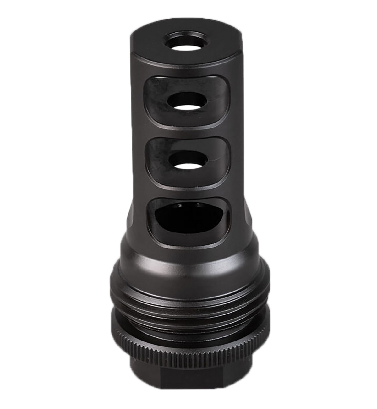 SilencerCo ASR Muzzle Brake .30 Cal 9/16x24 RH Titanium Black Nitride
