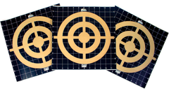 Pro-Shot THSI123PK Hanging Paper Target 12"x12" Black/Orange 3 Pack