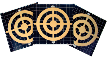 Pro-Shot THSI123PK Hanging Paper Target 12"x12" Black/Orange 3 Pack