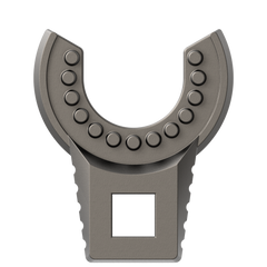Real Avid Master-Fit Free Float Barrel Nut Wrench - Titanium/Stainless Steel for AR-Platform
