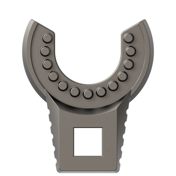Real Avid Master-Fit Free Float Barrel Nut Wrench - Titanium/Stainless Steel for AR-Platform