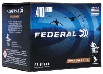 Federal Speed-Shok 410 Bore 3" 3/8 oz 6 Shot - Box or Case