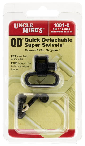 Uncle Mike's MO10012 Super Swivel 1" Blued Steel Quick Detach