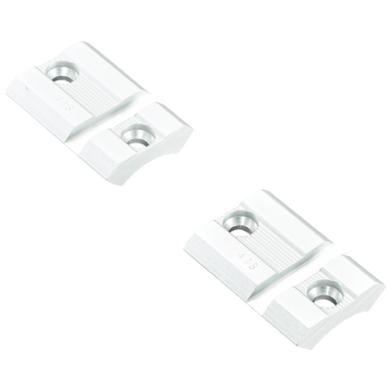 Weaver Mounts 418S Top Mount Base Silver Aluminum - Fits CVA/Traditions/Winchester Muzzleloader