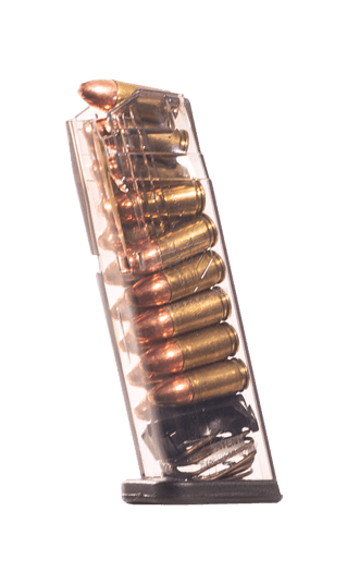ETS Group SG9-320-15 9mm Luger P320 Compact 15rd Clear Detachable Pistol Magazine