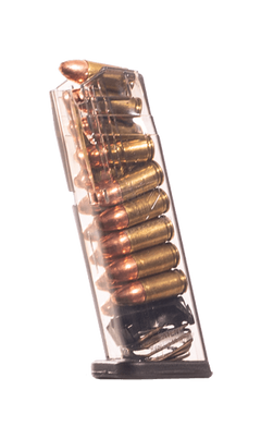 ETS Group SG9-320-15 9mm Luger P320 Compact 15rd Clear Detachable Pistol Magazine