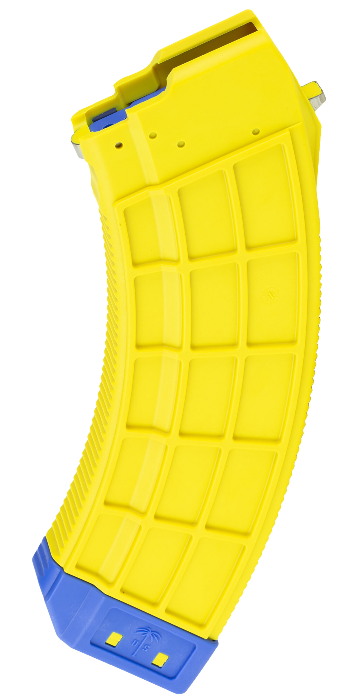 US Palm MA1196A AK 7.62x39mm 30rd Banana Yellow Polymer Magazine
