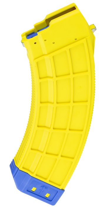 US Palm MA1196A AK 7.62x39mm 30rd Banana Yellow Polymer Magazine