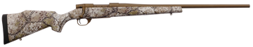 Weatherby Vanguard Badlands 22-250 Rem 24" 5+1 Bolt-Action Rifle - Burnt Bronze Cerakote