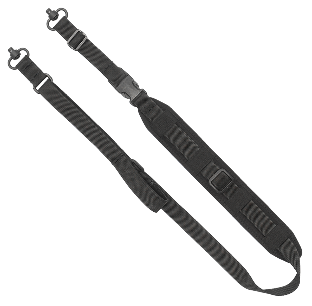 GrovTec QS 2-Point Sentinel Adjustable Black Rifle/Shotgun Sling w/ Push Button Swivels
