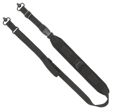 GrovTec QS 2-Point Sentinel Adjustable Black Rifle/Shotgun Sling w/ Push Button Swivels