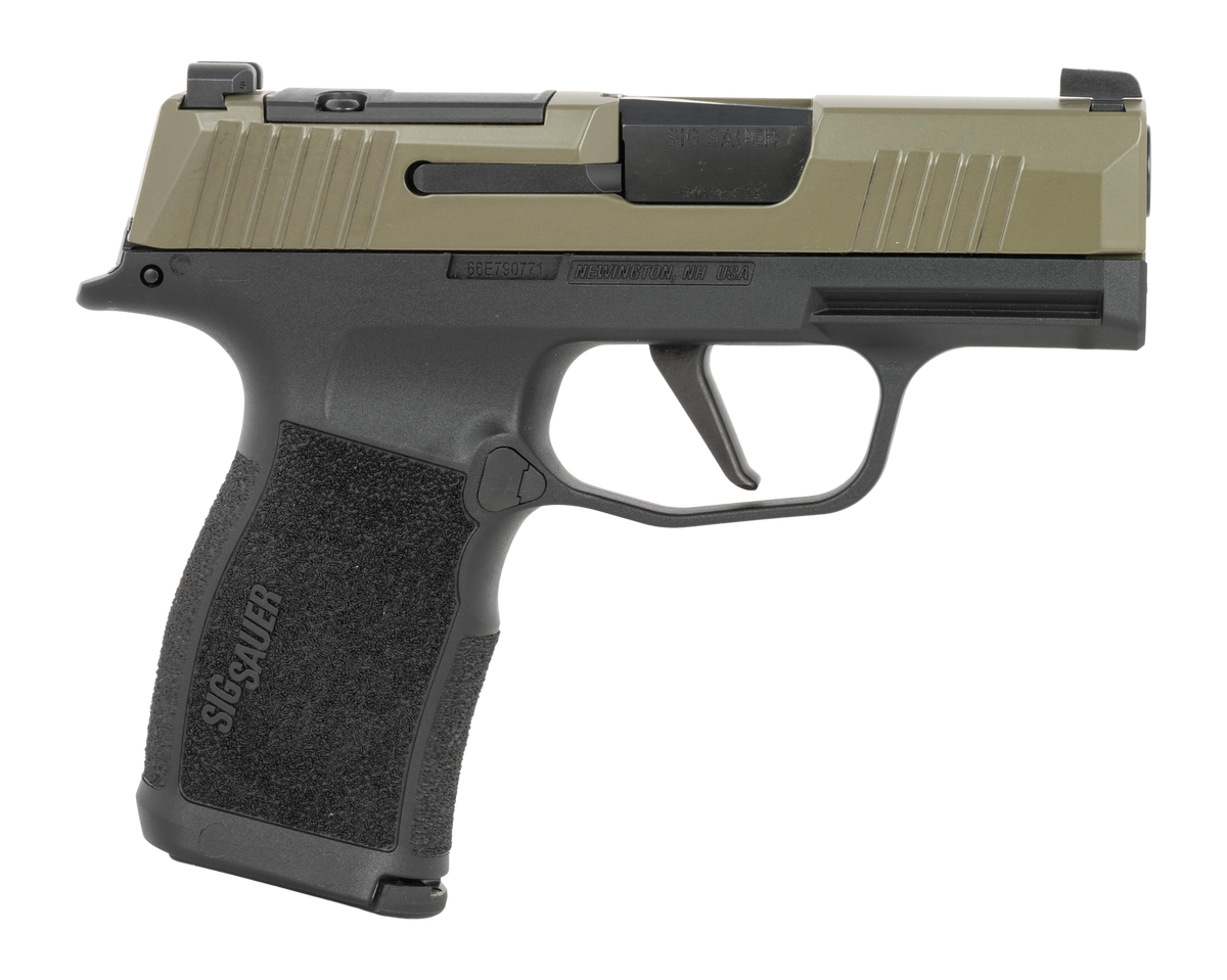 Sig Sauer P365X 9mm Luger 3.10" 12+1 Semi-Auto Pistol - Black/Moss Green
