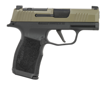 Sig Sauer P365X 9mm Luger 3.10" 12+1 Semi-Auto Pistol - Black/Moss Green