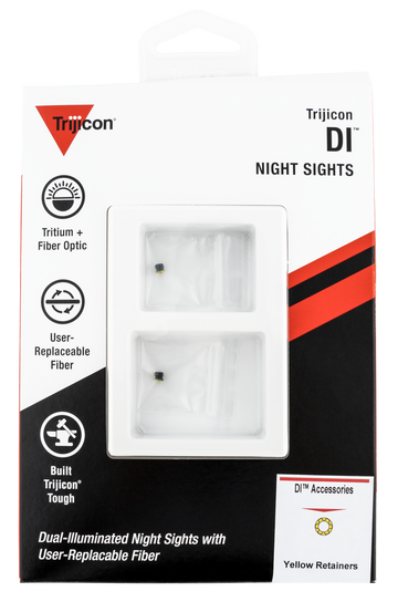 Trijicon AC50014 DI Night Sight Retainer Replacement Pack Yellow - 2-Pack