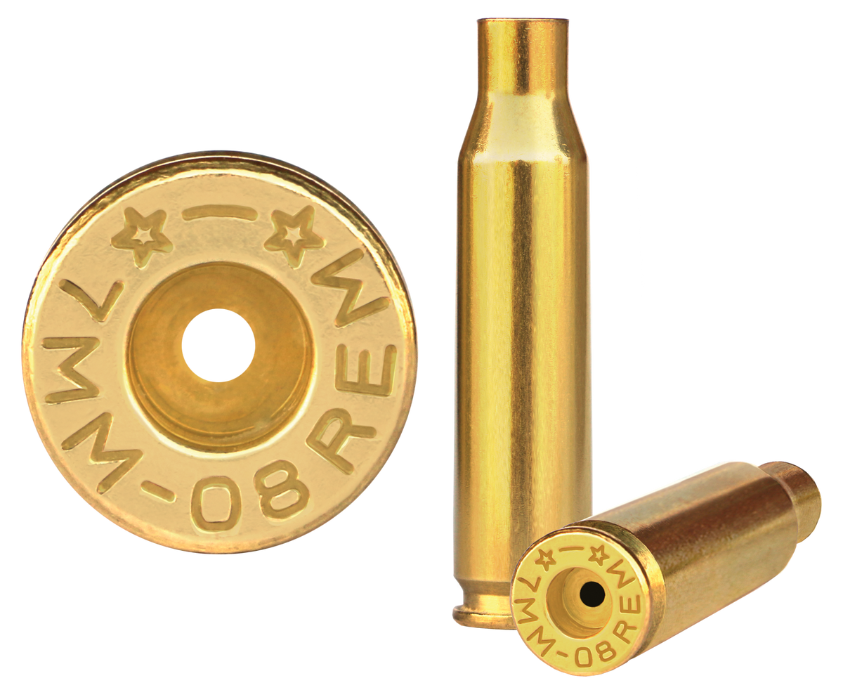 Starline Brass 7mm-08 Rem Unprimed Brass Cases 50 Per Bag