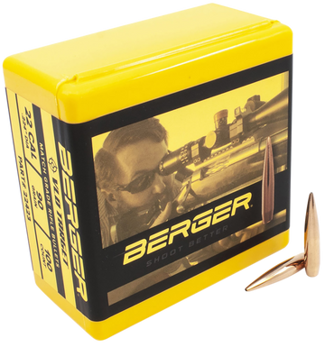 Berger Bullets VLD Target Match Grade 22 Cal 90gr - 100/Box
