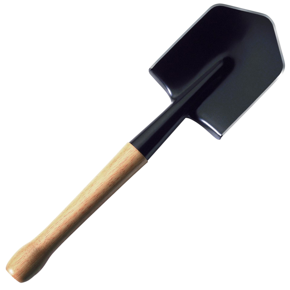 Cold Steel 92SF Special Forces Spetsnaz Shovel Carbon Steel American Hickory Handle 19.68"