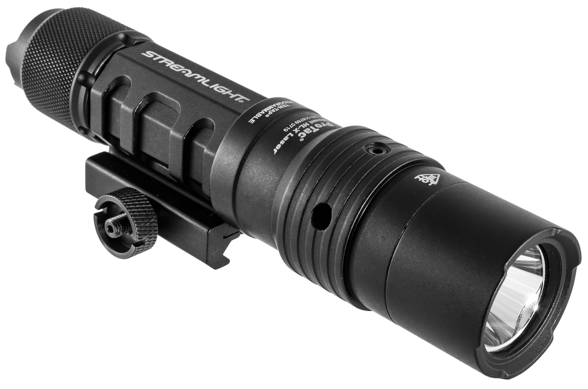 Streamlight ProTac HL-X Rail Mount 1000 Lumen LED Light w/Red Laser 6.56" Black Anodized Aluminum