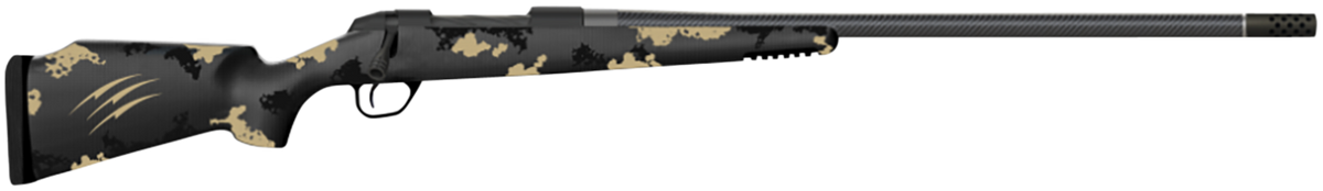 Fierce Firearms Carbon Rage 7mm PRC 24" 3+1 Bolt-Action Rifle - Black Cerakote / Urban Camo