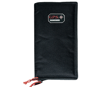 G*Outdoors GPS-865PS Pistol Sleeve Medium Black Nylon Locking Zipper 1 Handgun