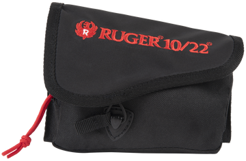 Ruger 27222 Buttstock Pouch 10/22 Black Cordura Cartridge Holder