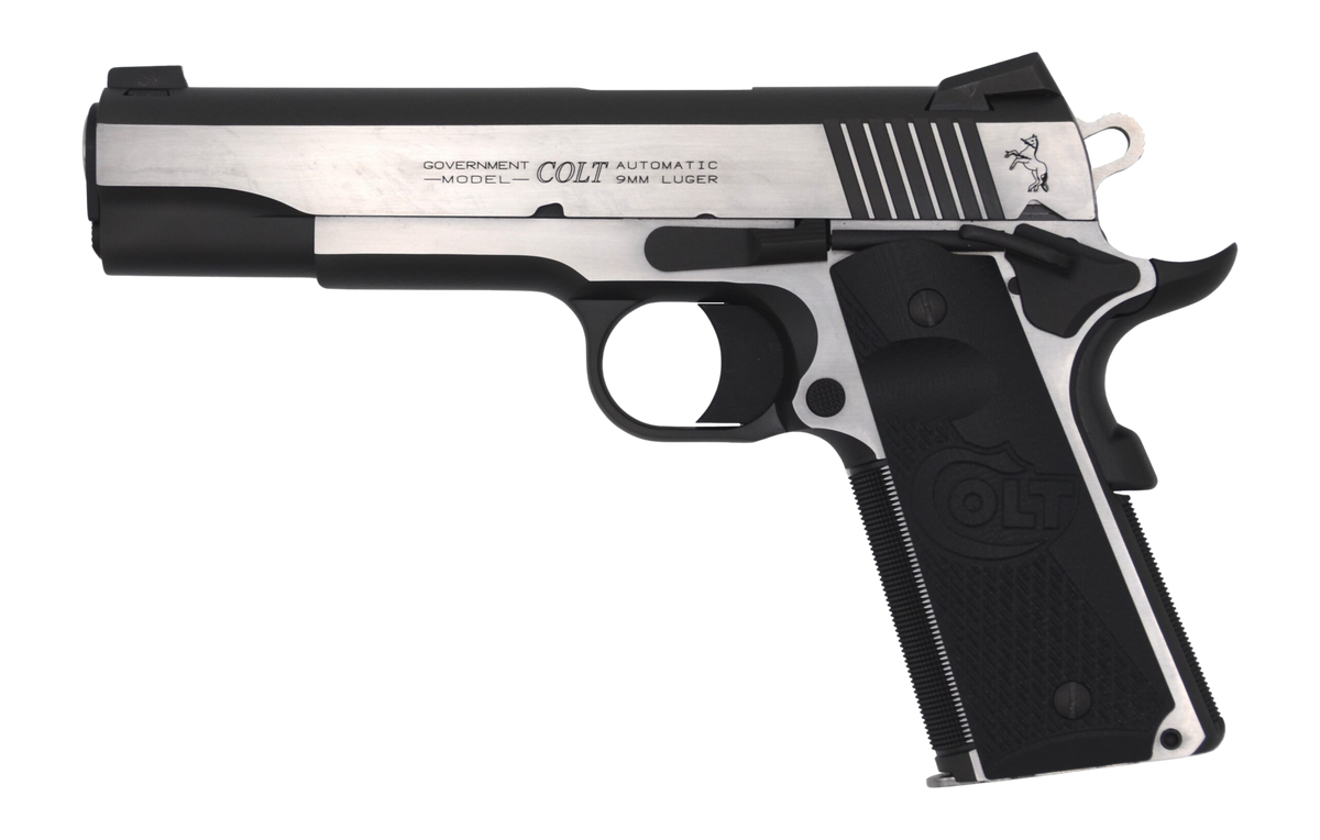 Colt Mfg 1911 Combat Elite Government 45 ACP 5" 8+1 SAO Pistol - Optic Ready - Two-Tone Elite