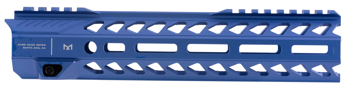 Strike Industries Strike Rail 10" M-LOK Blue Aluminum Free Float AR-15 Handguard