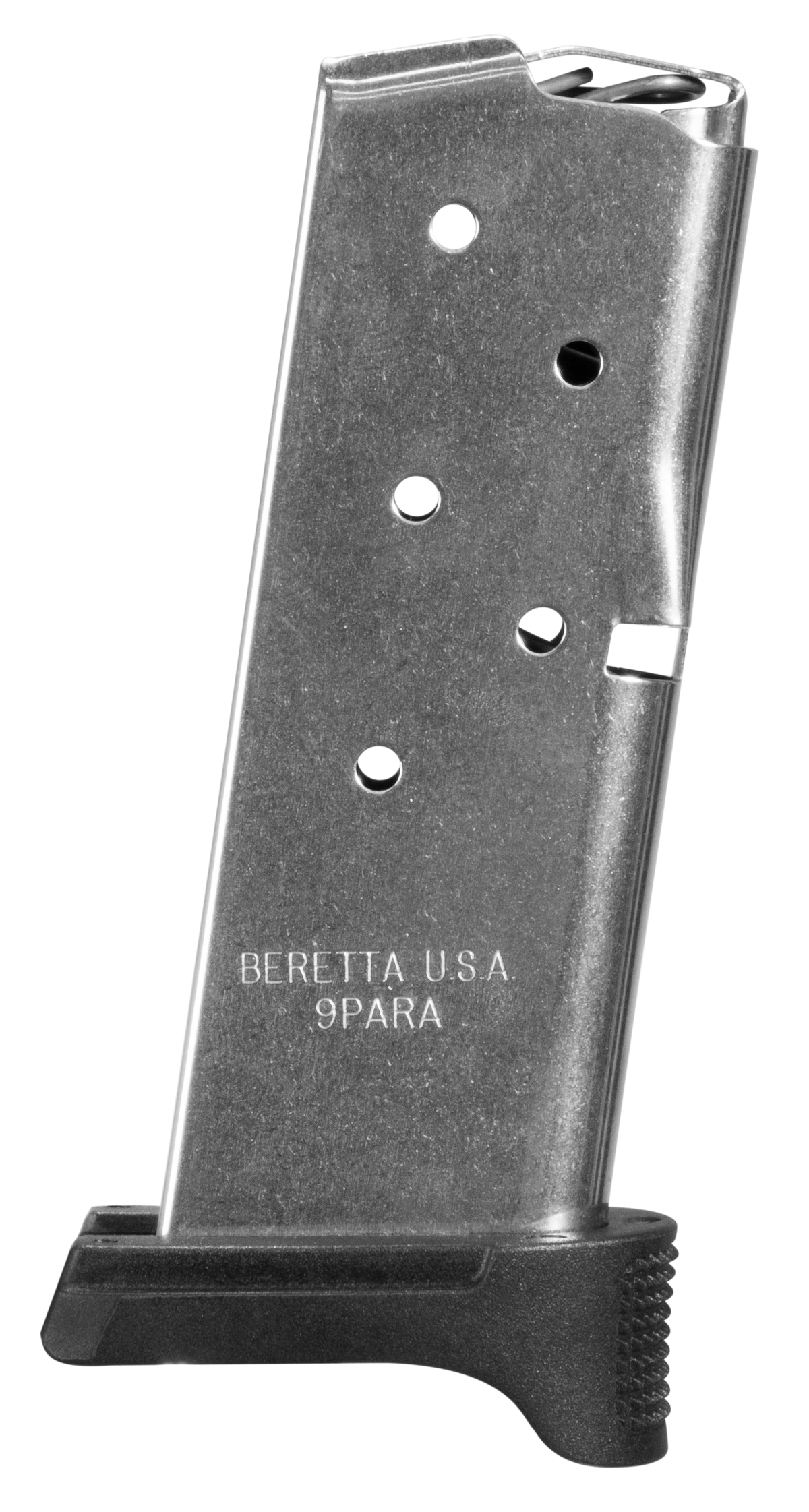 Beretta APX Carry 9mm Luger 6-Rd Stainless Steel Pistol Magazine