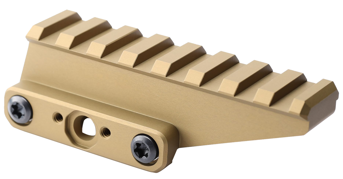Unity Tactical FAST Absolute Riser 3.60" Picatinny Optic Mount - FDE