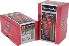 Hornady ELD Match 30 Cal .308 178 gr Reloading Bullets - 100/Box