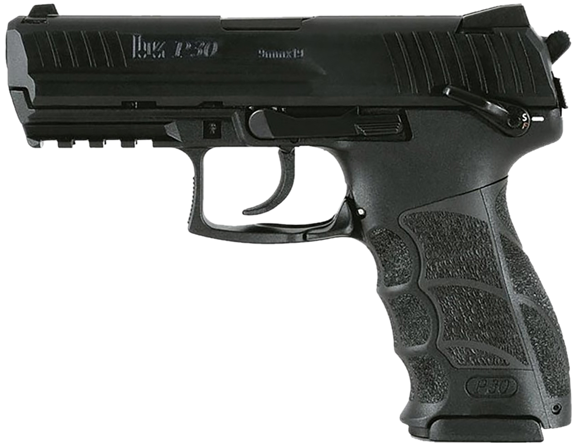 HK P30S V3 9mm Luger 3.85" 15+1 DA/SA Pistol