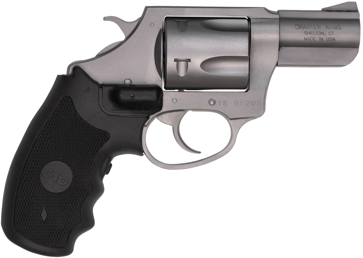 Charter Arms Mag Pug 357 Mag 2.2" 5-Shot DA/SA Revolver w/Crimson Trace Laser